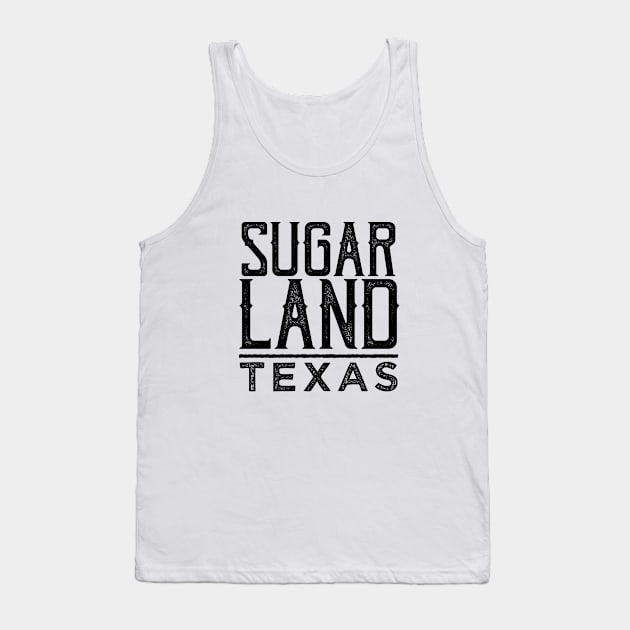 Sugar Land vintage Tank Top by TompasCreations